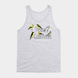 Collective Nouns - Goldfinches Tank Top